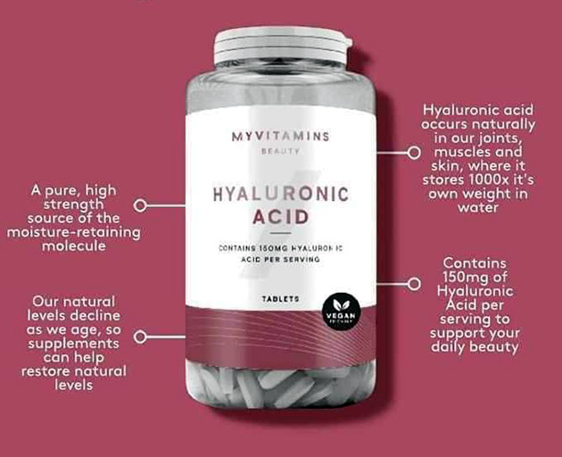 Hyaluronic Acid Myvitamins Beauty là gì