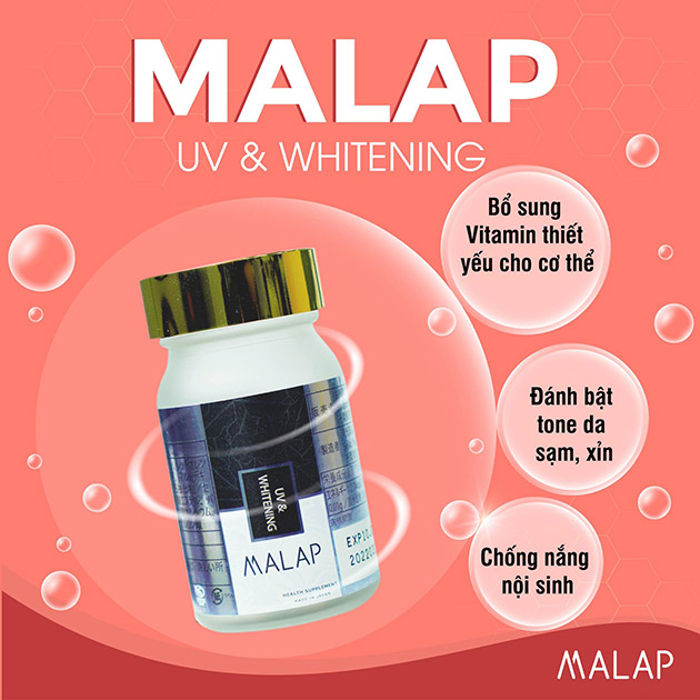 Malap Uv Whitening chính hãng Nhật Bản có giá bao nhiêu