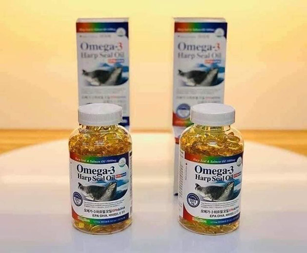 Viên uống Omega 3 Harp Seal Oil Hàn Quốc chính hãng giá bao nhiêu