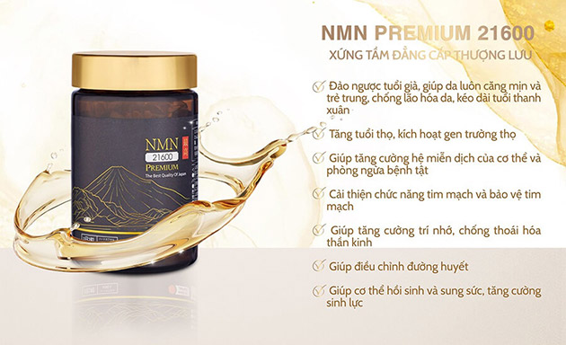 Công dụng của NMN 21600 Premium Nhật Bản