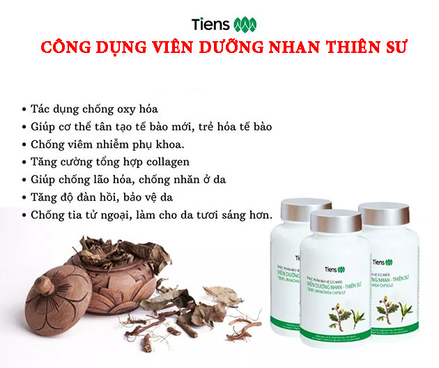 Lợi ích khi dùng Viên dưỡng nhan Thiên Sư