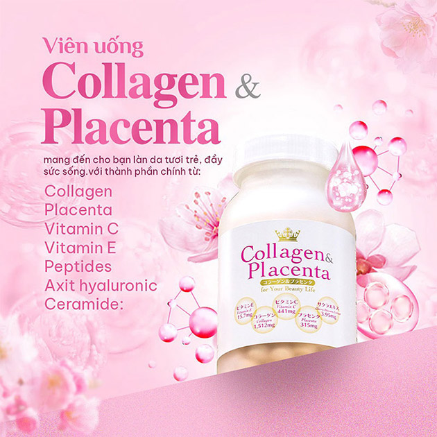 Thành phần của Collagen Placenta 5 in 1 là gì