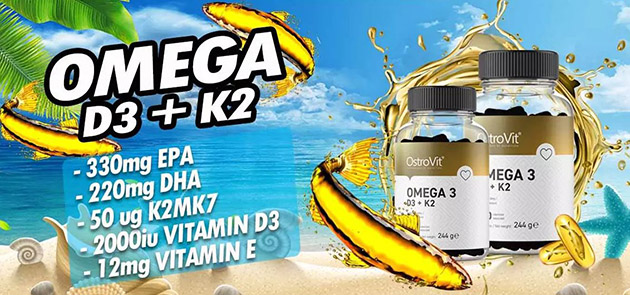 Thành phần có trong Ostrovit omega 3 d3+k2