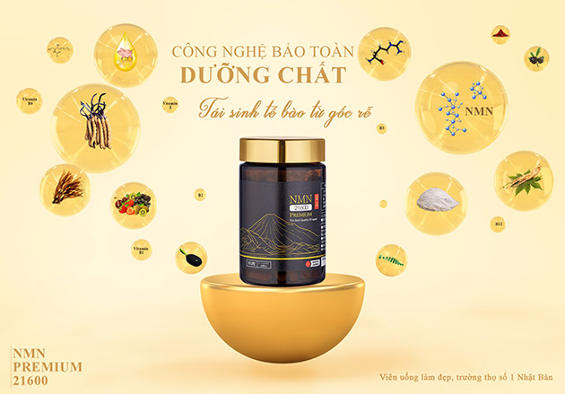 Thành phần có trong NMN Premium 21600 Nhật Bản