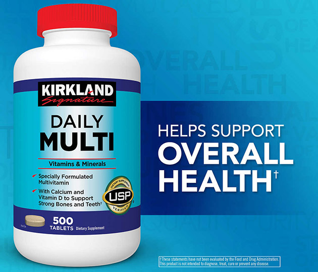 Vitamin tổng hợp Daily Multi Kirkland là gì