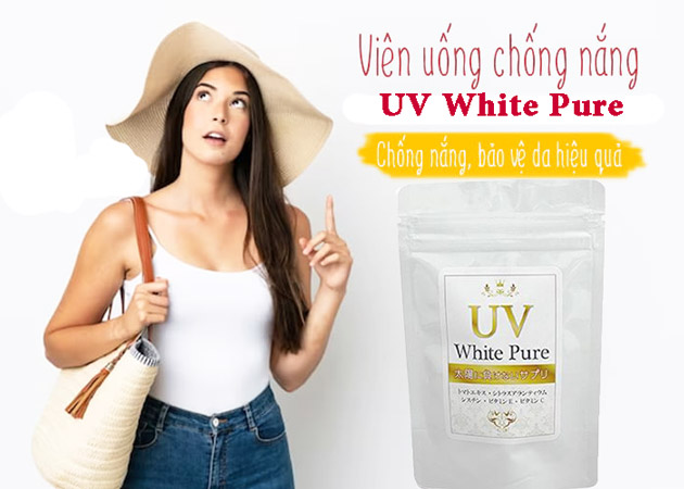 Viên uống chống nắng UV White Pure có tốt không
