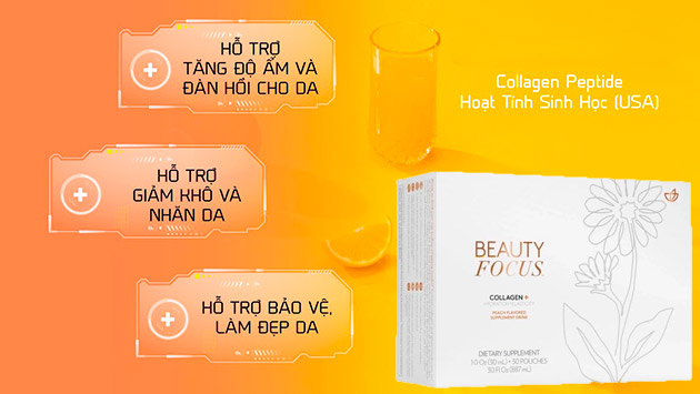 Công dụng của Beauty Focus Collagen+ Nuskin
