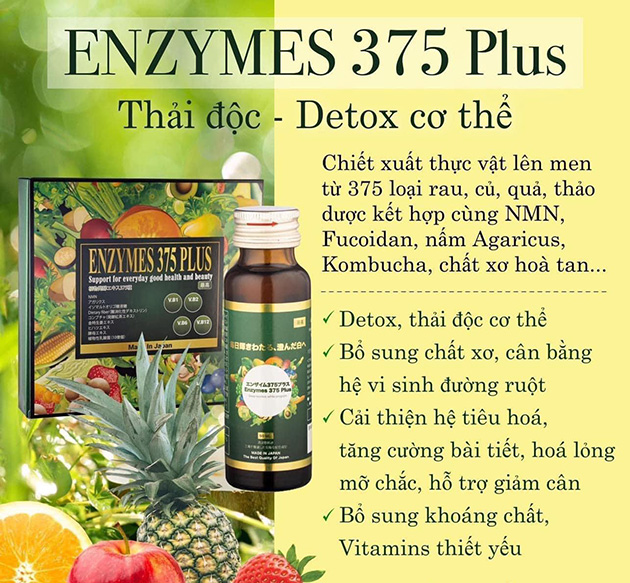 Lợi ích của Enzyme 375 Plus