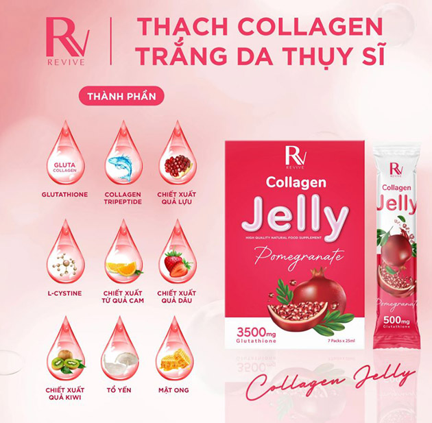 Thành phần có trong Collagen Jelly
