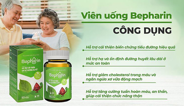 Công dụng của viên uống Bepharin