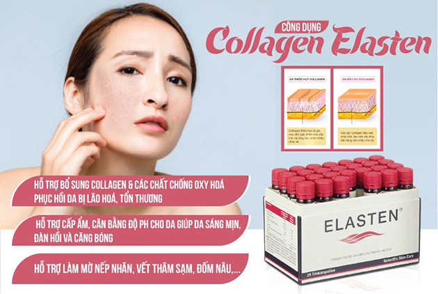 Công dụng của Elasten Collagen