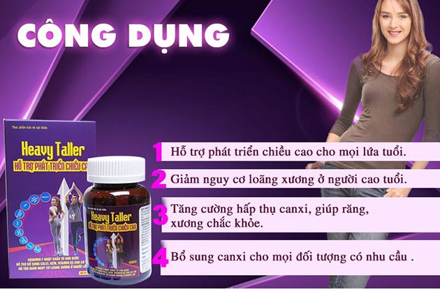 Công dụng của Heavy Taller