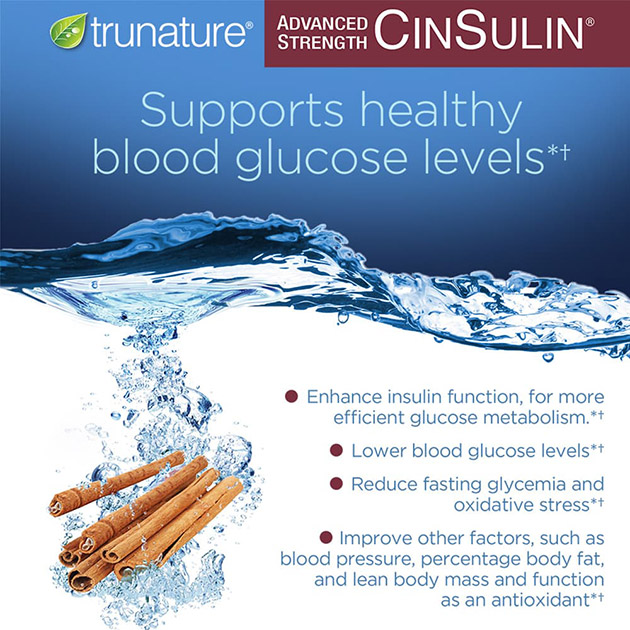 Công dụng của Trunature Advanced Strength CinSulin