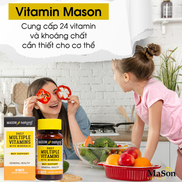 Daily Multiple Vitamins Mason Natural có tốt không