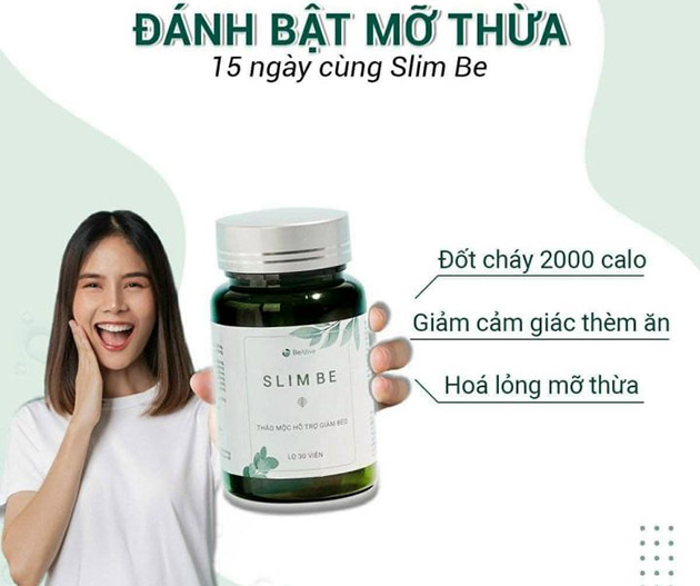 Giới thiệu viên uống giảm cân thảo dược Slim Be