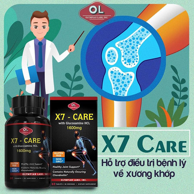 Giới thiệu về viên uống cải thiện xương khớp X7 Care