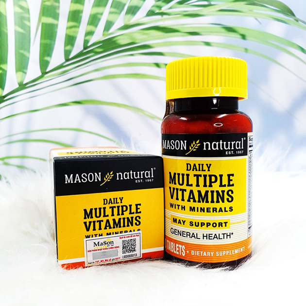 Daily Multiple Vitamins Mason Natural chính hãng giá bao nhiêu