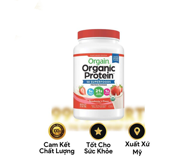 Orgain Organic Protein & Superfoods chính hãng giá bao nhiêu