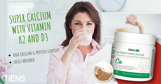 Công dụng của Tiens Nutrient Super Calcium Powder