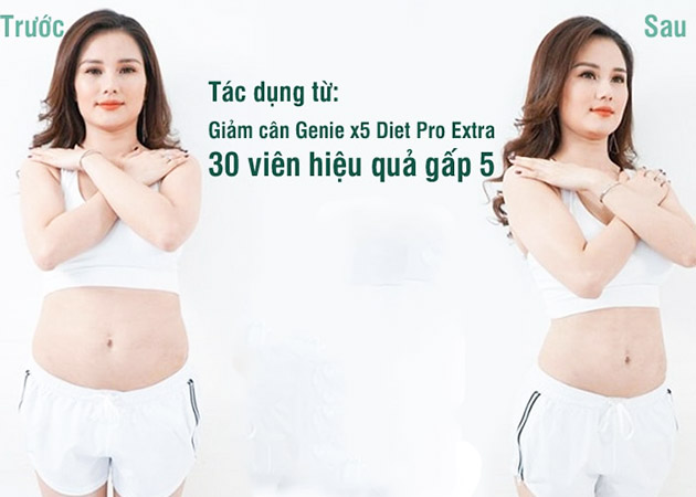 Công dụng Genie x5 Diet Pro Extra