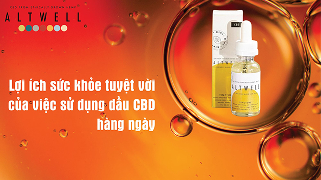 Công dụng Tinh dầu CBD Altwell