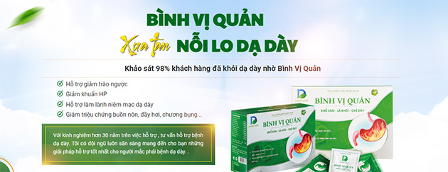 Lợi ích của Bình Vị Quản