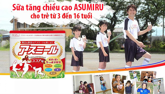 Sữa Asumiru giá bao nhiêu