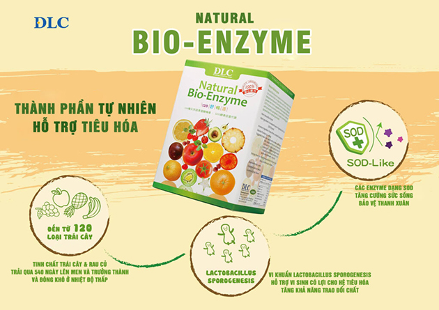 Thành phần có trong Natural Bio-enzyme DLC