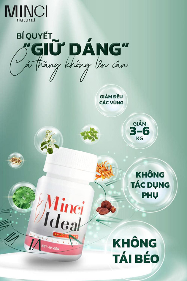 Thành phần có trong Minci Ideal