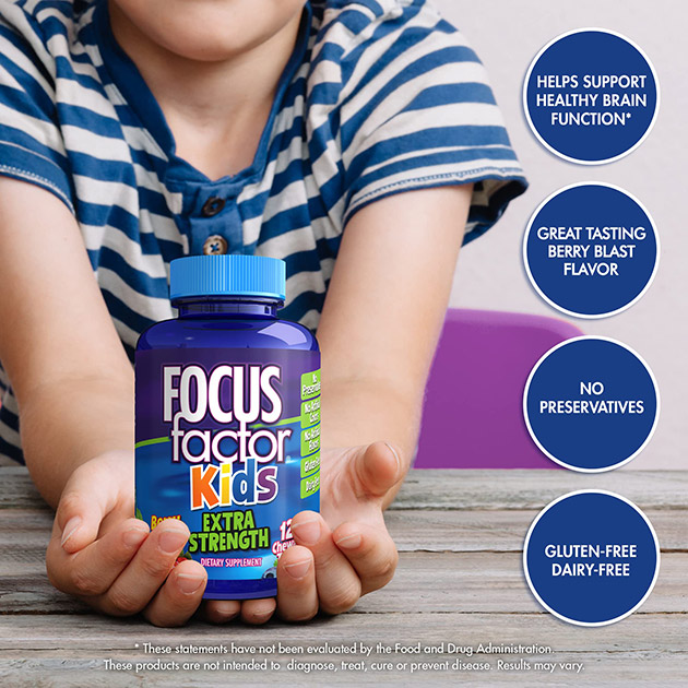 Kẹo phát triển trí não Focus Factor Kids có tốt không