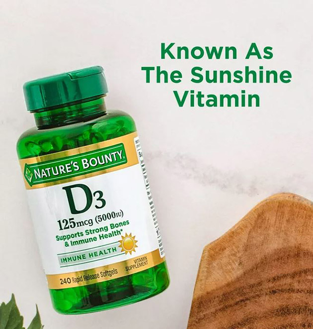 Vitamin D3 Nature’s Bounty là gì