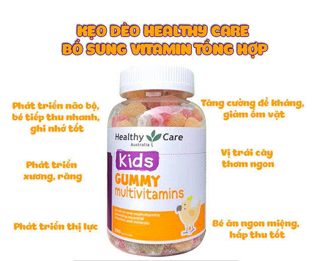 Công dụng của Kids Gummy Multivitamins