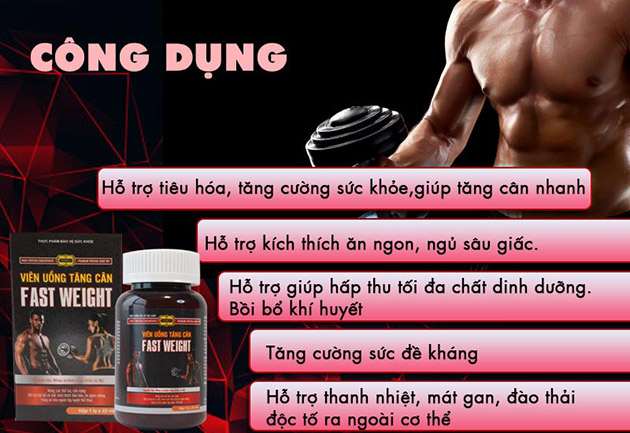 Công dụng của viên uống Fast Weight