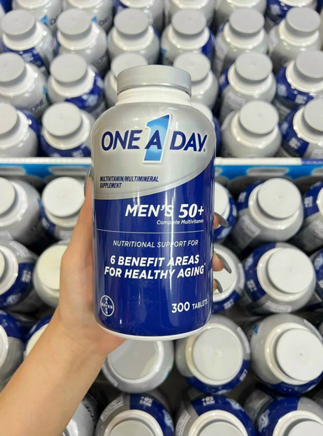 One A Day Men’s 50+ Complete Multivitamin tại Thanh Hương Shop