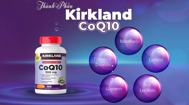 Thành phần có trong CoQ10 Kirkland