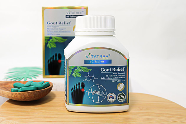 Vitatree Gout Relief chính hãng giá bao nhiêu