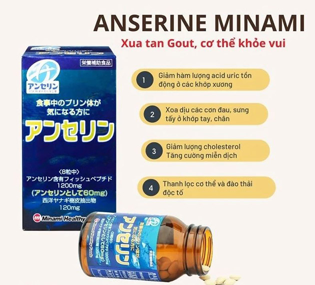 Công dụng của Anserine Minami