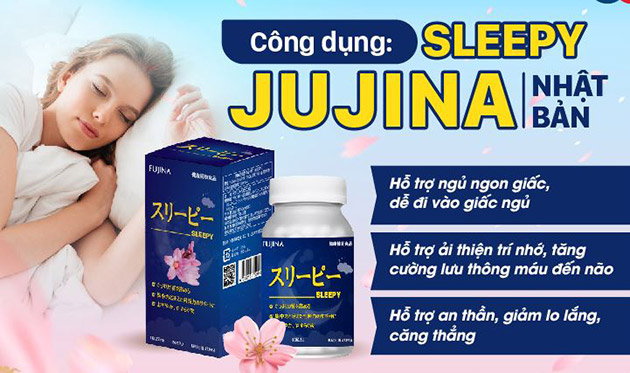 Công dụng của viên uống Fujina Sleepy