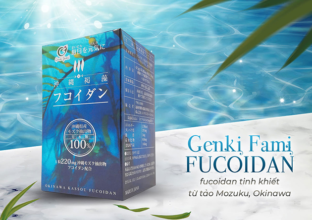 Genki Fami Fucoidan Nhật Bản chính hãng giá bao nhiêu