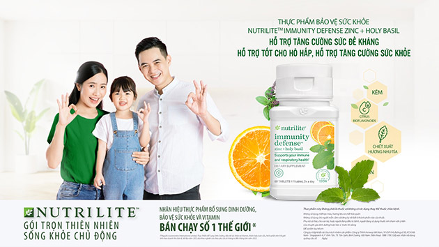 Nutrilite Immunity Defense ZinC + Holy Basil có tốt không