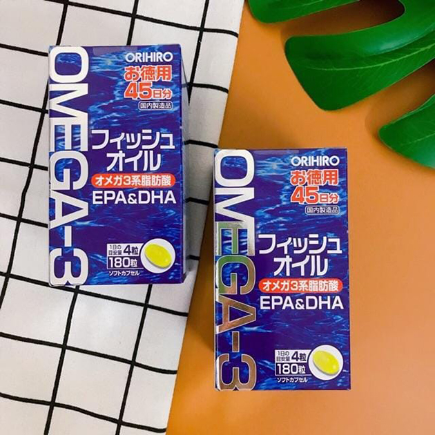 Viên uống Omega-3 Orihiro chính hãng Nhật Bản giá bao nhiêu
