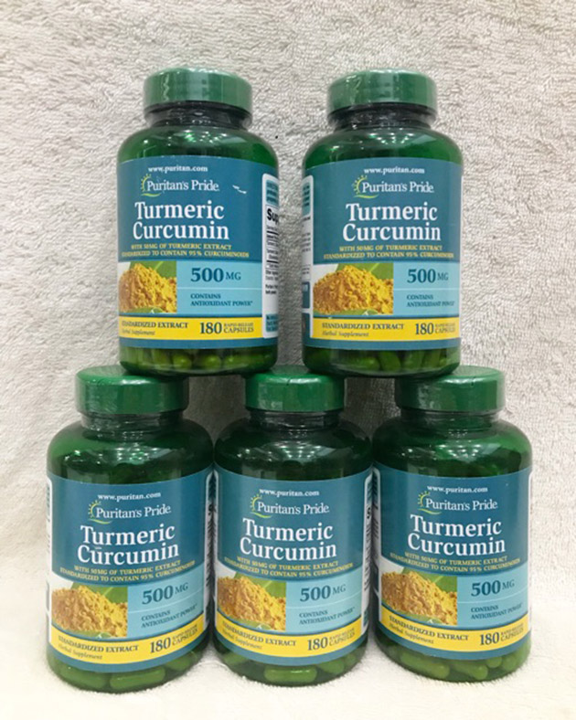 Puritan’s Pride Turmeric Curcumin 500mg chính hãng tại Thanh Hương Shop