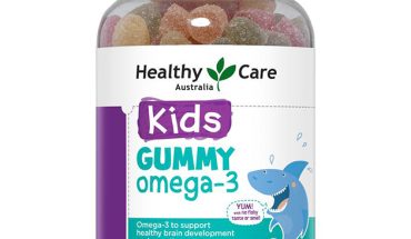 Kẹo dẻo Gummy Omega 3 Úc Healthy Care