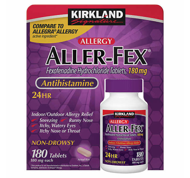 Kirkland Signature Allergy Aller-Fex Antihistamine là gì