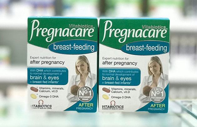 Pregnacare breast-feeding 84 viên giá bao nhiêu