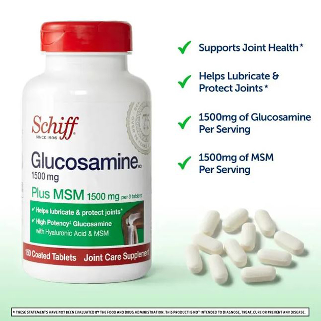 Schiff Glucosamine HCL có tốt không