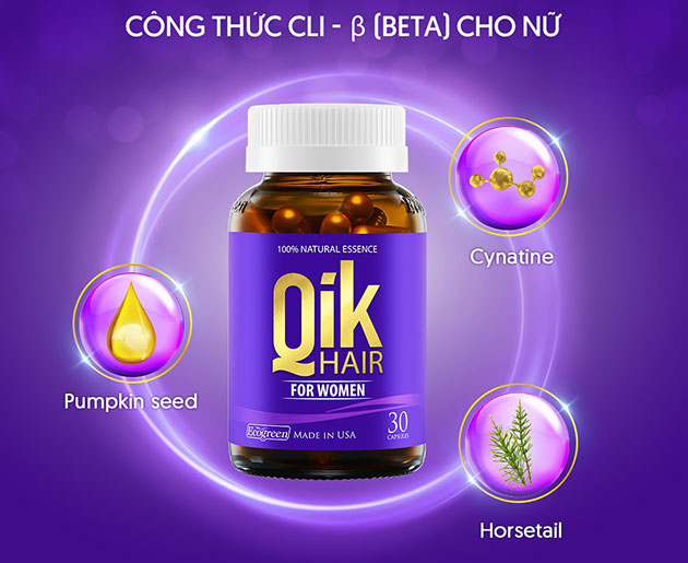 Thành phần của Qik Hair For Women