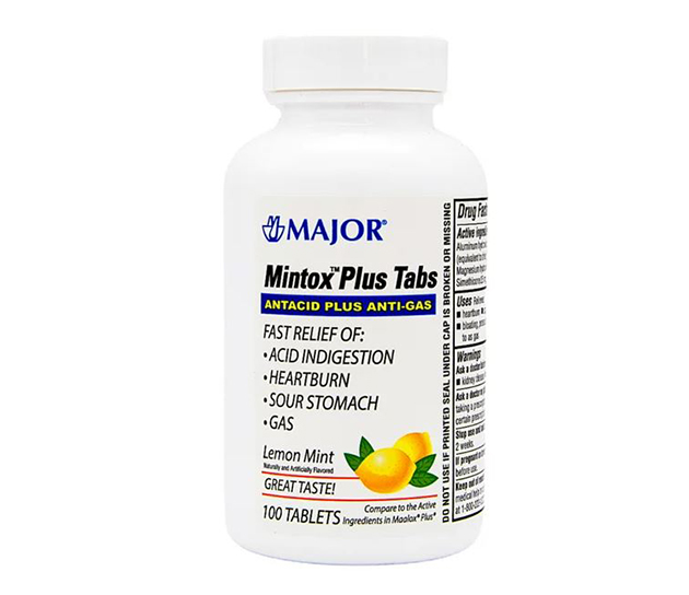 Major Mintox Plus Tabs Antacid