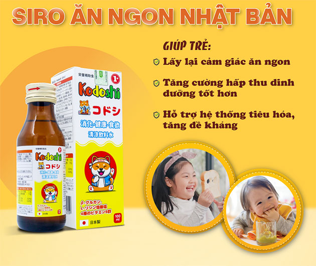 Lợi ích của Siro ăn ngon Kodoshi