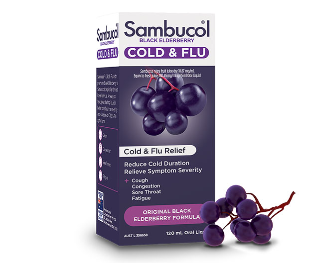 Sambucol Cold & Flu 120ml giá bao nhiêu